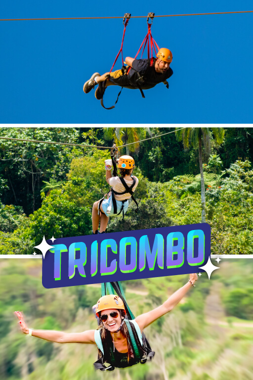 TRICOMBO - The Monster, The Beast & Zipline